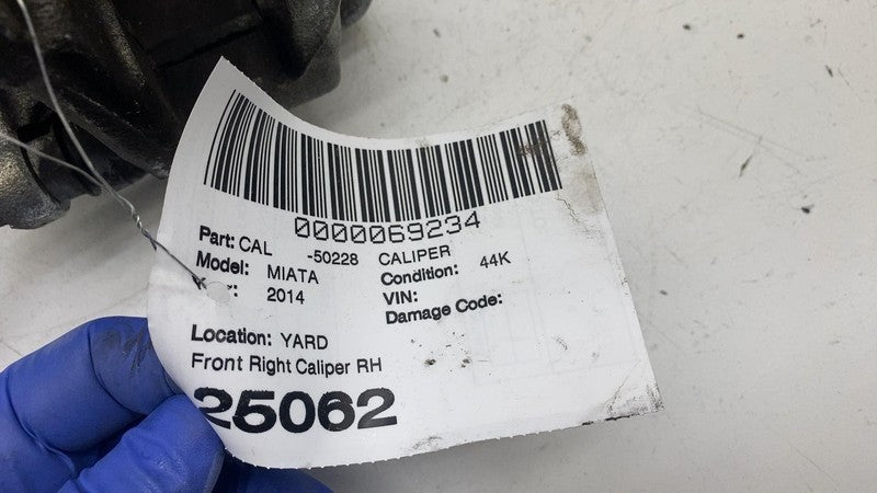 ⭕ 06-15 Mazda MX-5 Miata Front Passenger Side Caliper w/ Brake Hose Li