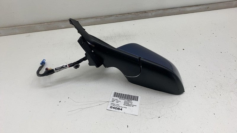 ⭕ 17-20 Model 3 Front Left Exterior Rear View Door Mirror Blue PPSB 11