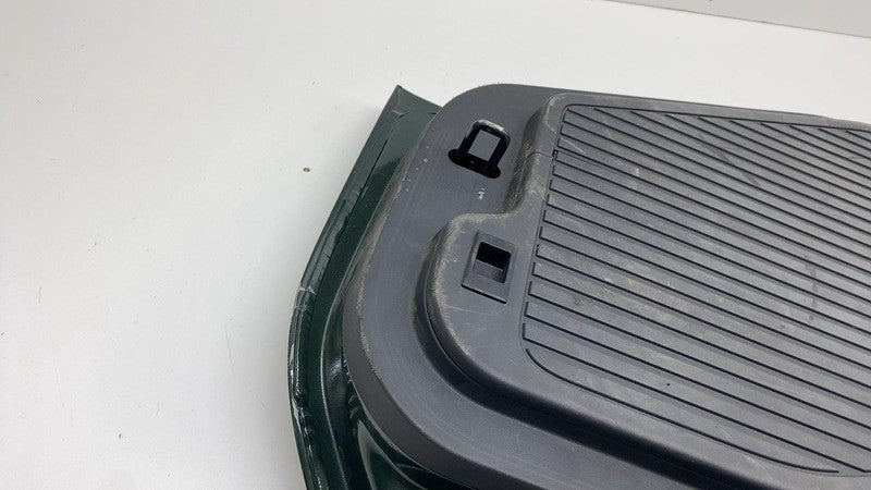 PT00002407 ⭕ 2022-2024 Rivian R1T Rear Driver Gear Tunnel Door & Hinge Left Green - EXP006