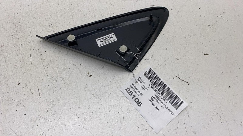 6250547030 ⭕ 23-25 Toyota Prius Rear Right Quarter Panel Applique Molding Cover 62505-47030