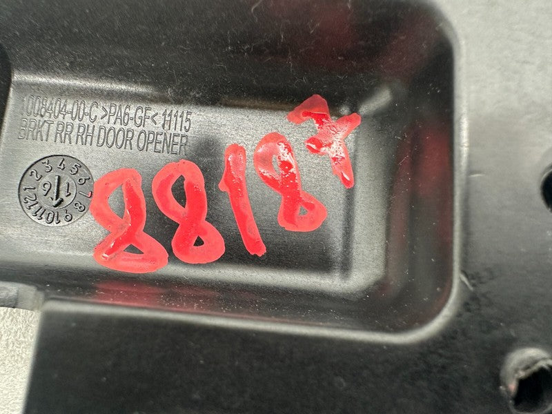 1008404 00 C ⭕ 2012-2020 Tesla Model S Rear Side Door Opener Mount Bracket Right 1008404-00-C