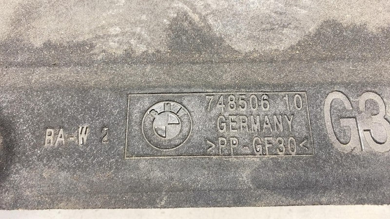 748506 10 2017-2022 BMW 530e G30 Left Floor Under Body Cover Splash Shield Guard Panel OEM