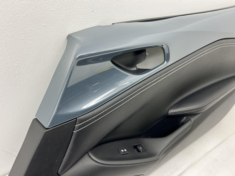 2016-2023 Mazda MX-5 Miata Front Passenger Door Trim Card Cover Right Gray - 47C