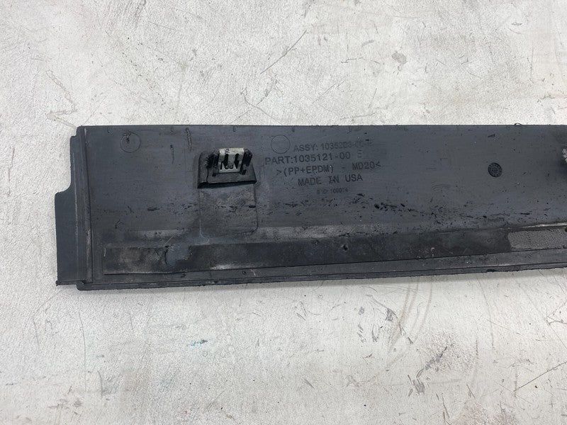 1035121-00-E ⭕ 2016-2020 Tesla Model X Rear Driver Side Door Moulding Trim Left 1035121-00-E