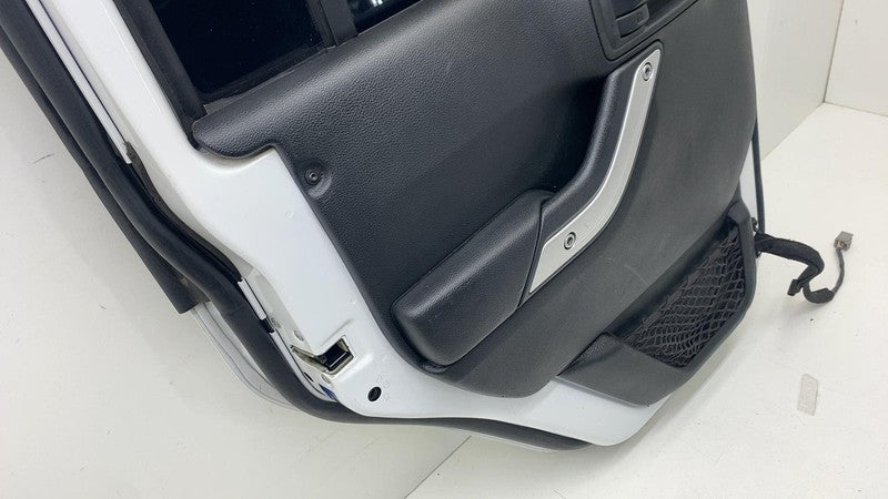 ⭕ 12-18 Jeep Wrangler Rear Driver LH Door Panel w/ Window Glass Left W