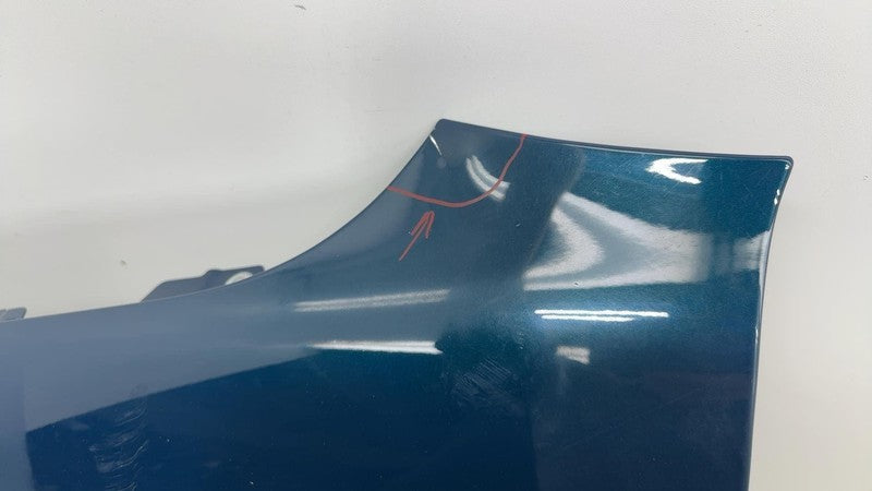 ⭕ 2024 Porsche Cayenne Front Driver Side Fender Shell Panel Left Assembly Blue