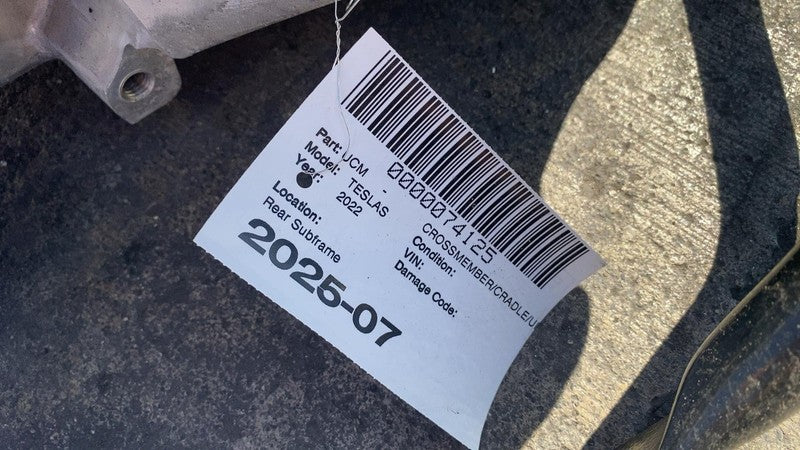 ⭕ 2021-2023 Model S MS Rear Subframe Crossmember w/ Stabilizer Link 17