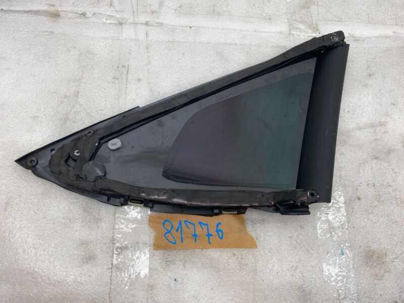 E6 43R-008010 2012-2020 Tesla Model S MS Rear Driver Side Quarter Fixed Glass Left LH Assembly