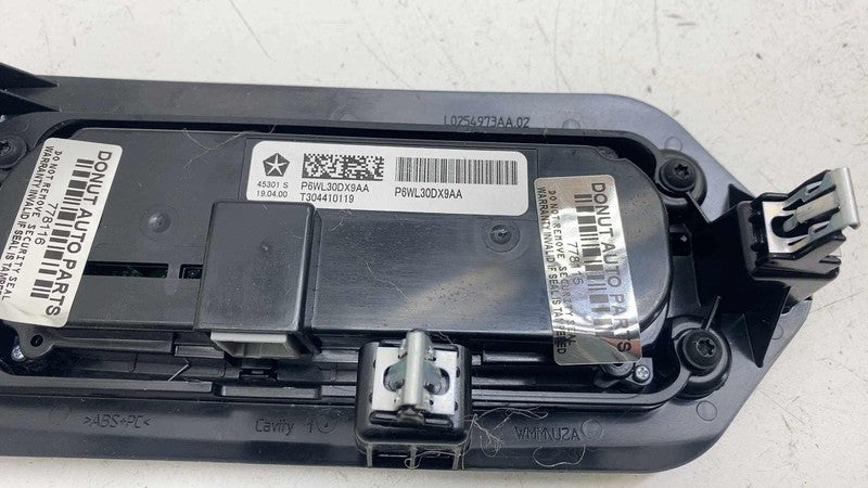 P6WL30DX9 20-25 Chrysler Pacifica Roof Rear HVAC Heater Climate Control Switch P6WL30DX9AA
