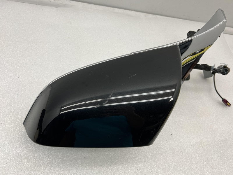 1041317-00-A ⭕12-15 Model S Front Left Exterior Door Mirror Premium Black - PMBL 1041317-00-A