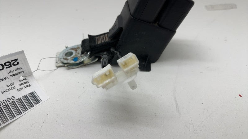 ⭕ 2018 2019 2021 2022 Toyota C-HR Rear Left & Center 2nd Row Seat Belt