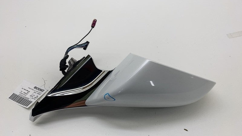 6005864-00-E 2012-2015 Tesla Model S Front Left Exterior Rear View Door Mirror LH White PPSW