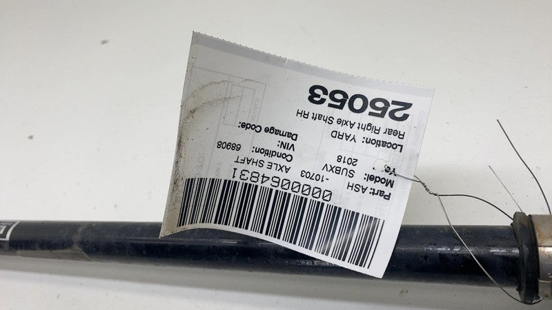 ⭕ 18-24 Subaru XV Crosstrek Rear Passenger Side CV Axle Shaft Halfshaft Right RH