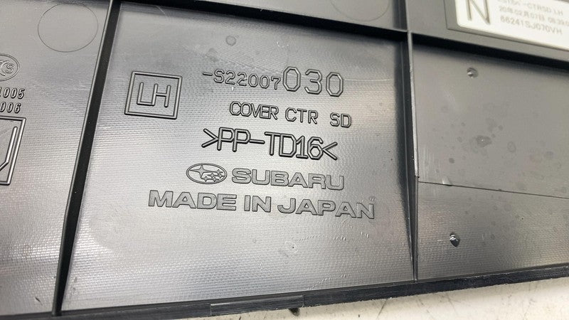 S22007030 2019-2021 Subaru Forester Driver Left Side Center Console Panel Trim S22007030