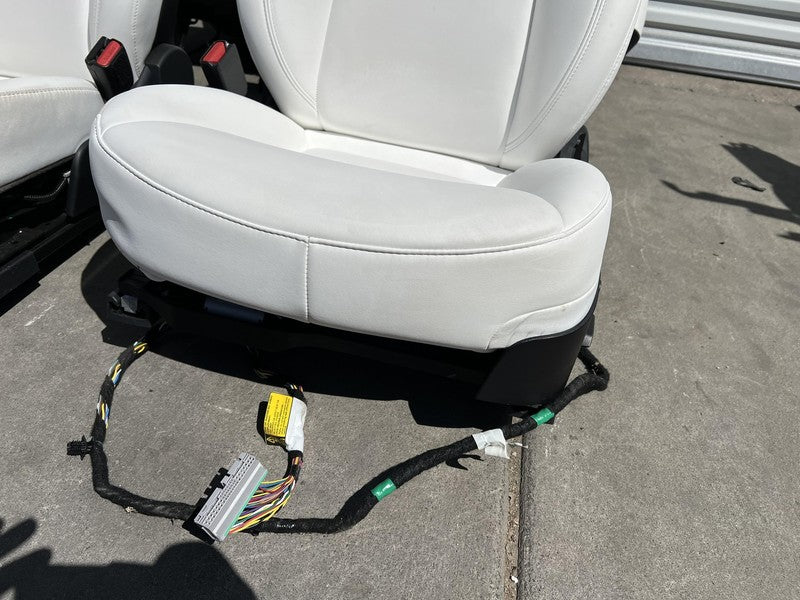 ⭕ 2020-2022 Tesla Model Y Complete Front & Rear Interior Seat Cushion Assy White