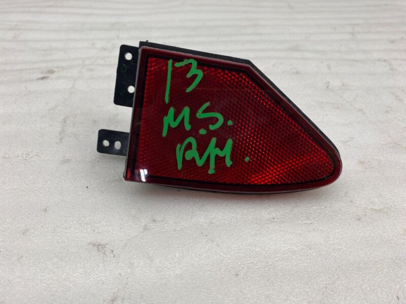 Does Not Apply 2012-2023 Tesla Model S X Rear Passenger Side Charge Door Reflector Right RH OEM