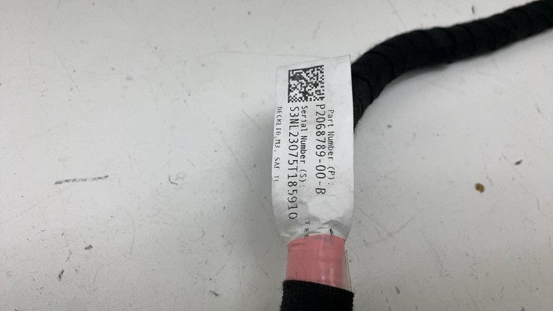 ⭕ 2021-2023 Tesla Model 3 M3 Trunk Lid Deck Lid Wire Wiring Harness 20