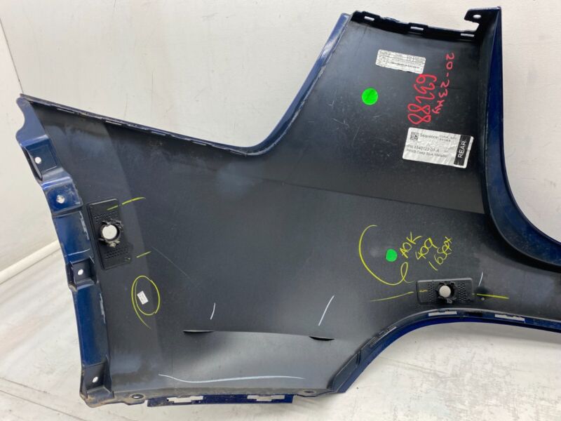 154012201A ⭕ 2020-2022 Model Y Rear Bumper Fascia Cover Deep Blue Metallic OEM 1540122-01-A