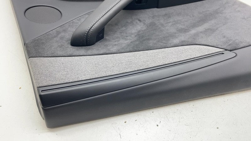 ⭕ 25-26 Tesla Model Y Rear Driver Side Door Panel Trim Card Cover Blac