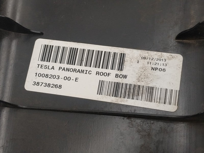 ⭕ 12-20 Model S MS Sunroof Headliner Panoramic Roof Bow Trim Cover 100