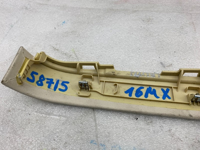 1055052 00 A ⭕ 16-20 Tesla Model X Rear Driver Side Door Trim Panel Molding Left 1055052-00-A