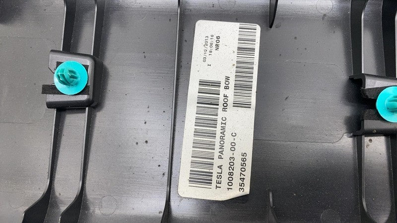 ⭕ 12-20 Model S MS Sunroof Headliner Panoramic Roof Bow Trim Cover 100