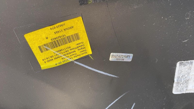 ⭕ 20-22 Model Y Front Bumper Cover w/ Park Sensor Holes Black PBSB 149