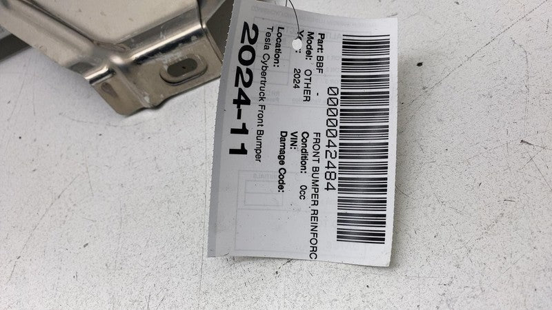 ⭕2024 Tesla Cybertruck Front Bumper Reinforcement Rebar Impact Bar Abs