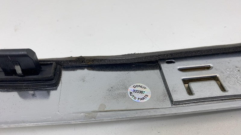 ⭕ 12-20 Tesla Model S Rear Liftgate Trunk Lid Chrome Trim Molding 1026