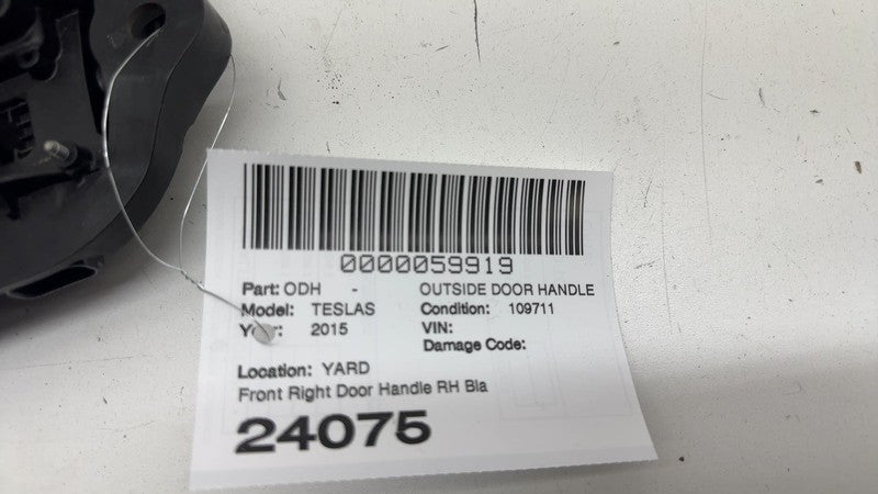 ⭕12-15 Tesla Model S Front Passenger Side Exterior Door Handle Outer R