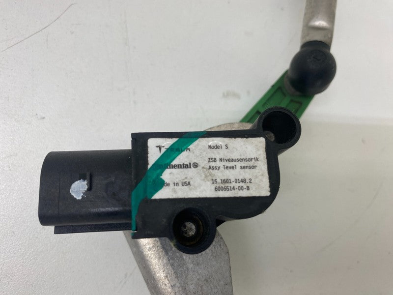 600651400B ⭕ 12-15 Model S Front Driver Side Air Ride Height Level Sensor Left 6006514-00-B