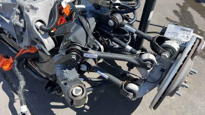 1120990 00 G ⭕ 2017-2020 Tesla Model 3 Rear Drive Unit w/ Subframe & Suspension 1120990-00-G