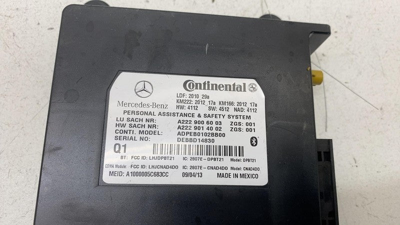 A2229006003 ⭕ 2010-2020 Mercedes-Benz E350 E-Class Tele Aid Communication Control Module OEM