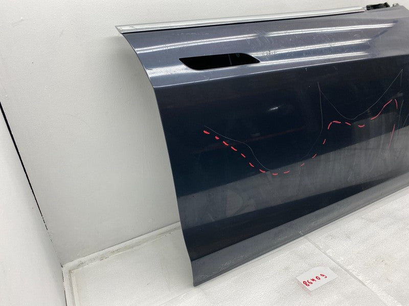 100585500F ⭕ 12-15 Tesla Model S Front Passenger Side Door Shell Panel Right 1005855-00-F