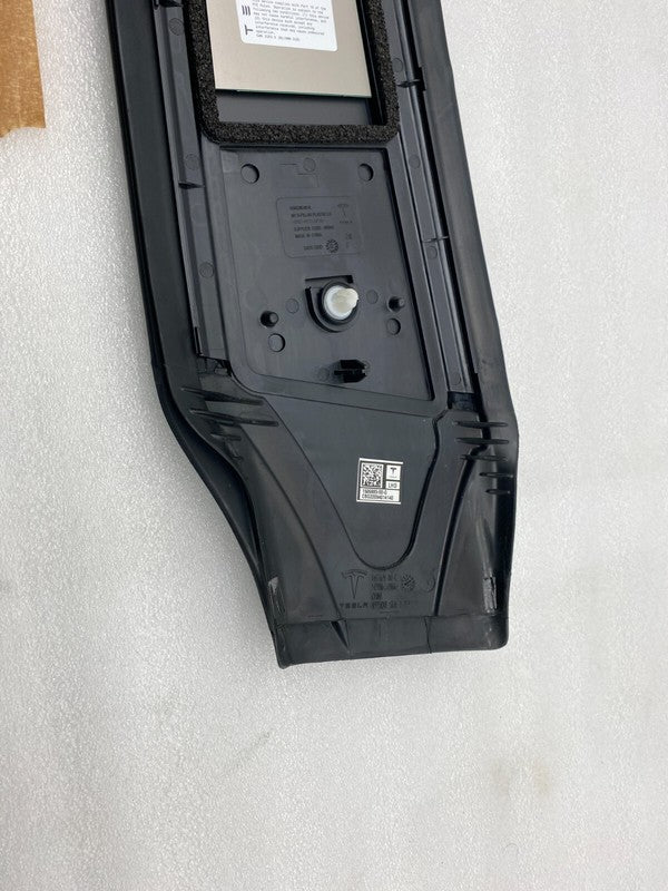 151625500E ⭕ 20-23 Model Y Left Exterior B-Pillar Applique Glass Trim LH AP3 1506885-00-G