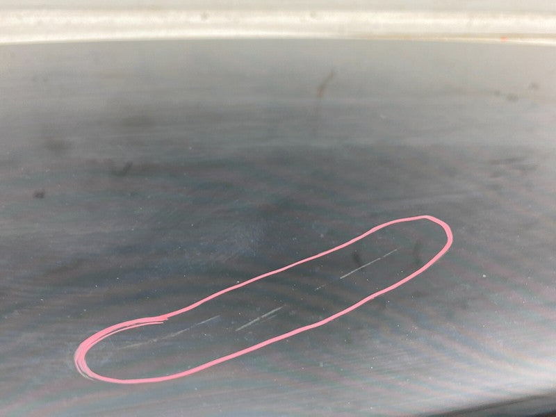 112500900B ⭕ 16-23 Model X Roof Gloss Molding Center Spine Applique Trim Cover 1125009-00-B