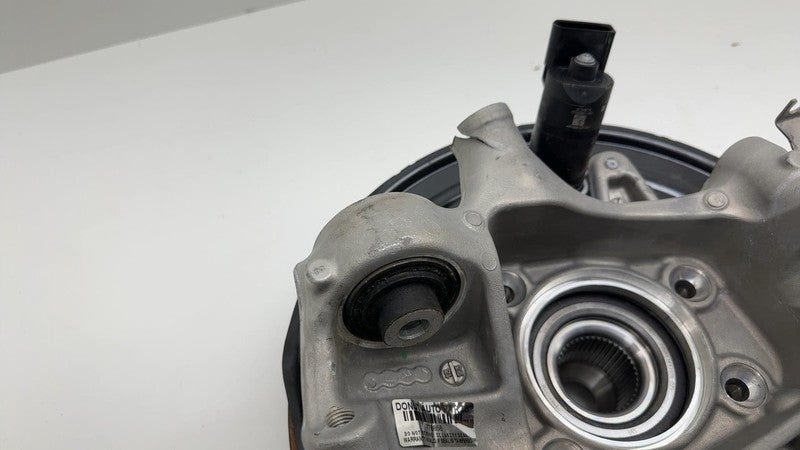 9Y0907616 ⭕2024 Porsche Cayenne Rear Left Spindle Knuckle w/ Rotor & Actuator (PARTS ONLY)