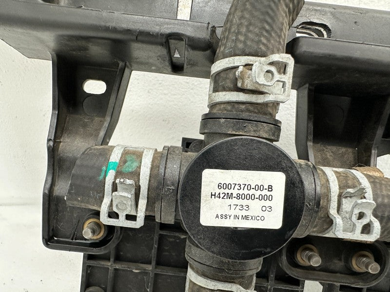 6007370 00 B 16-20 Model X Air Conditioning Radiator Fan Support Beam w/ Coolant 1054164-00-D
