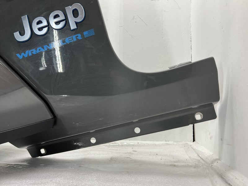 ⭕ 21-24 Jeep Wrangler 4XE Front Driver Fender Panel w/ Flare & Liner Gray Left