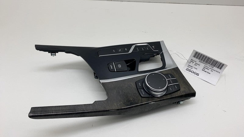 2021 BMW 530e B46X Center Console Gear Shifter Trim Bezel Media Switch