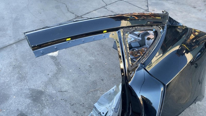 ⭕2021-2023 Tesla Model 3 Rear Left Quarter Panel Structural Frame Cut Black PBSB