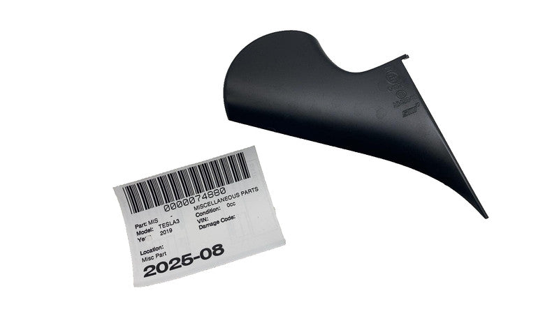⭕ 17-23 Tesla Model 3 Front Passenger Side Exterior Mirror Lower Cap C