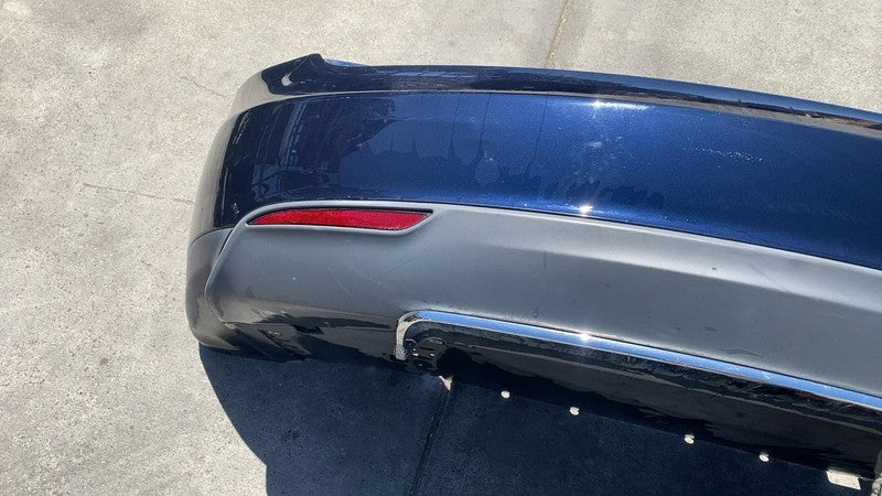 ⭕ 2012 2013 2014 2015 Tesla Model S MS Rear Bumper Cover Assembly Blue - PMMB