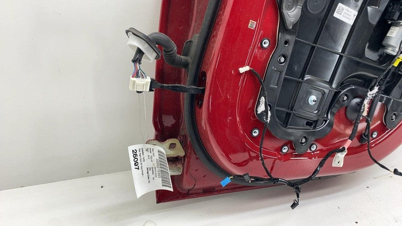 1096623-10-F ⭕ 2017-2020 Tesla Model 3 M3 Rear Passenger Side Door Shell Panel Right Red PPMR