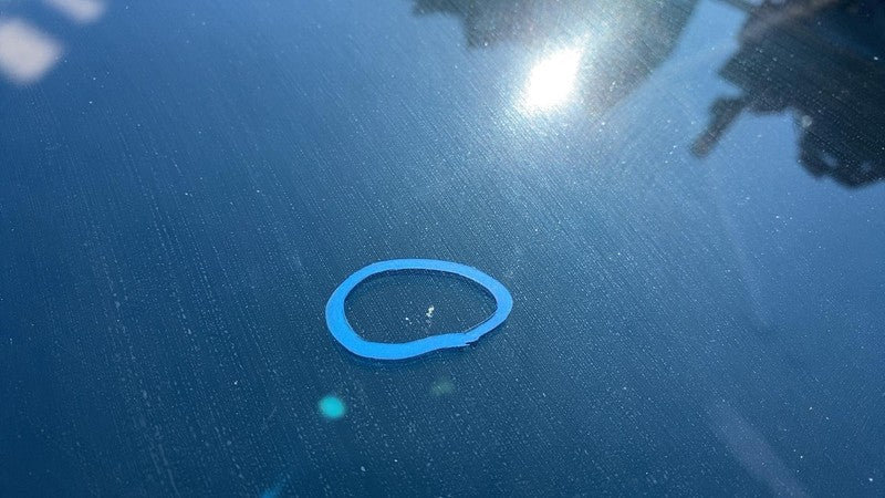 1021634-00-A 2012-2015 Tesla Model S MS Front Windshield Heated Wiper Area (No Auto Pilot)