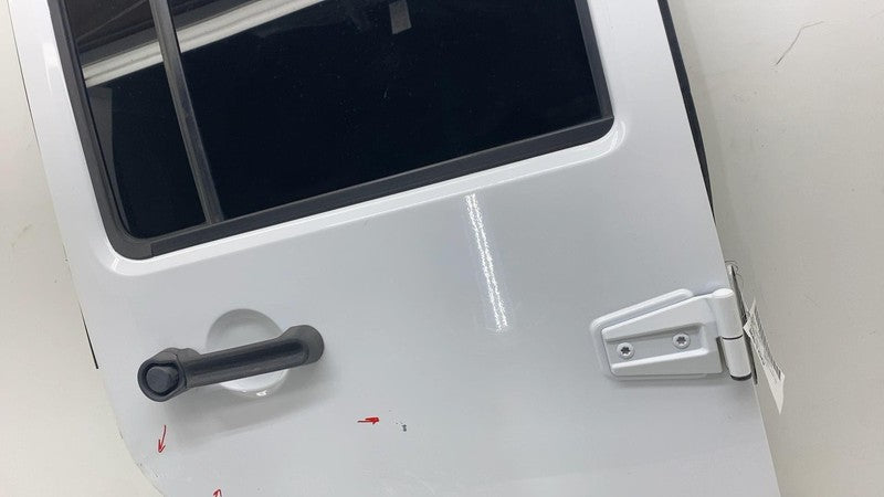⭕ 12-18 Jeep Wrangler Rear Passenger Door Panel + Window Glass Right W
