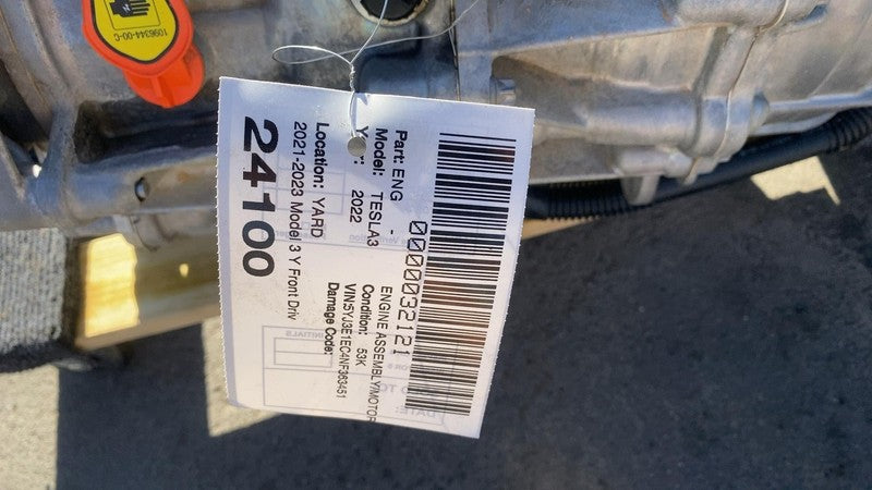 ⭕ 2022-2023 Tesla Model 3 Y Front Drive Unit Engine Electric Motor Assembly AWD