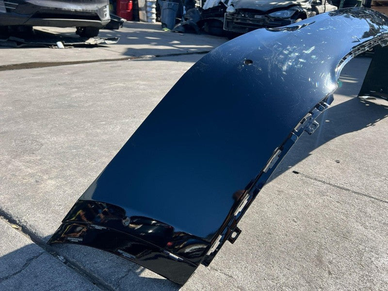 ⭕ 2021-2024 Tesla Model X Rear Bumper Cover Assy w/ Park Sensor Holes Black PBSB