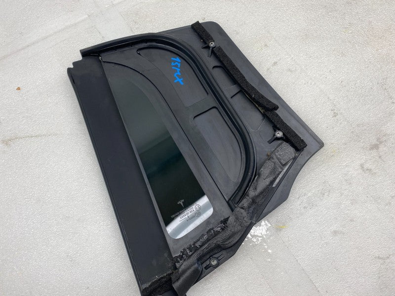 43R-004553 ⭕ 2016-2020 Tesla Model X MX Rear Passenger Side Door Quarter Fixed Glass Right