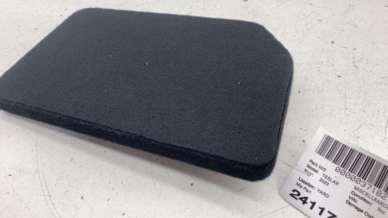 2021-2023 Tesla Model X Rear 3rd Row Trunk Load Floor Side Luggage Pocket Shelf